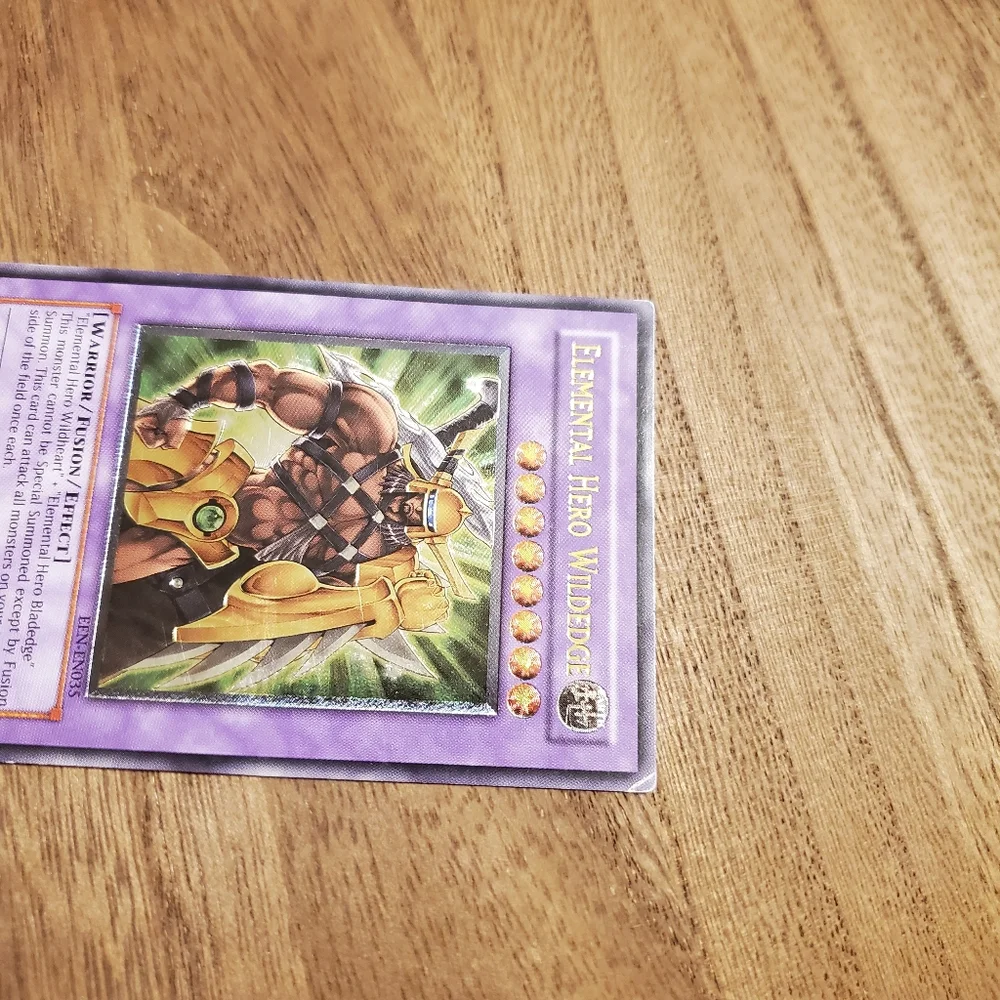 Yu-Gi-Oh Elemental Hero Wildedge Trading Card - Picture 9 of 15